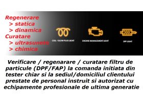Oferta, National, Regenerare Fortata Initializare Adaptae  Filtru de Particule - DPF / FAP