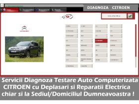 Oferta, National, Servicii Diagnoza Testare si Service Auto Citroen si la Domiciliu - Bucuresti / Ilfov