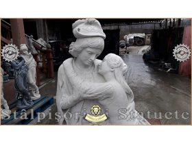 Oferta, National, Statueta Romeo si Julieta, alb marmorat, model S55