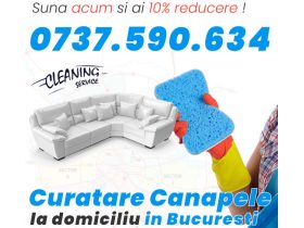 Oferta, Bucuresti, Servicii profesionale curatare canapele la domiciliu. Preturi accesibile! Profita!