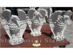 Oferta, National, Statuete vulturi, acvile, alb marmorat, model S13