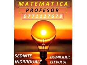 Oferta, National, Matematica.Profesor.Bucuresti.Domiciliul elevului