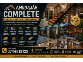 Oferta, Iasi, Amenajari interioare si exterioare complete
