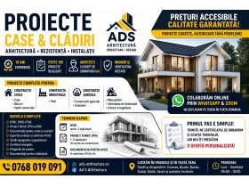 Oferta, Bacau, Proiecte Case, DTAC, Proiect Tehnic, Arhitect și Rezistență