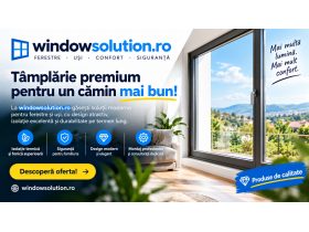 Oferta, Bucuresti, Window Solution  Termopane Ferestre și Uși PVC Tamplărie Aluminiu