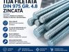 Tija Filetata DIN 975 Gr.  Pentru Fixare si Montaj