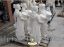 Oferta, National, Statueta domnita cu cosulete, alb marmorat, model S67