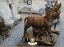 Oferta, National, Statueta magarus pe stativ, aramiu patinat, model S29